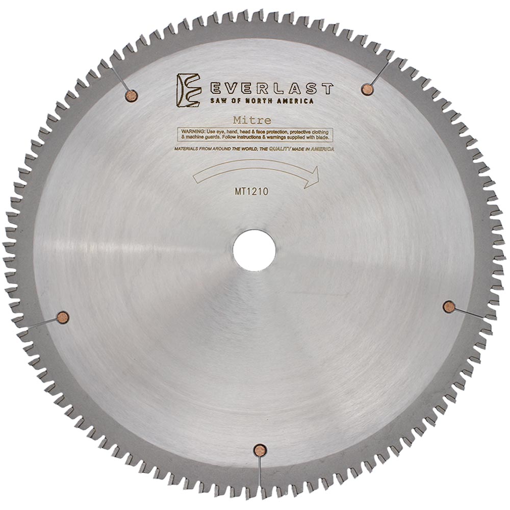 12 Mitre Saw Blade MT1210 Everlast Saw Of North America   MT1210 