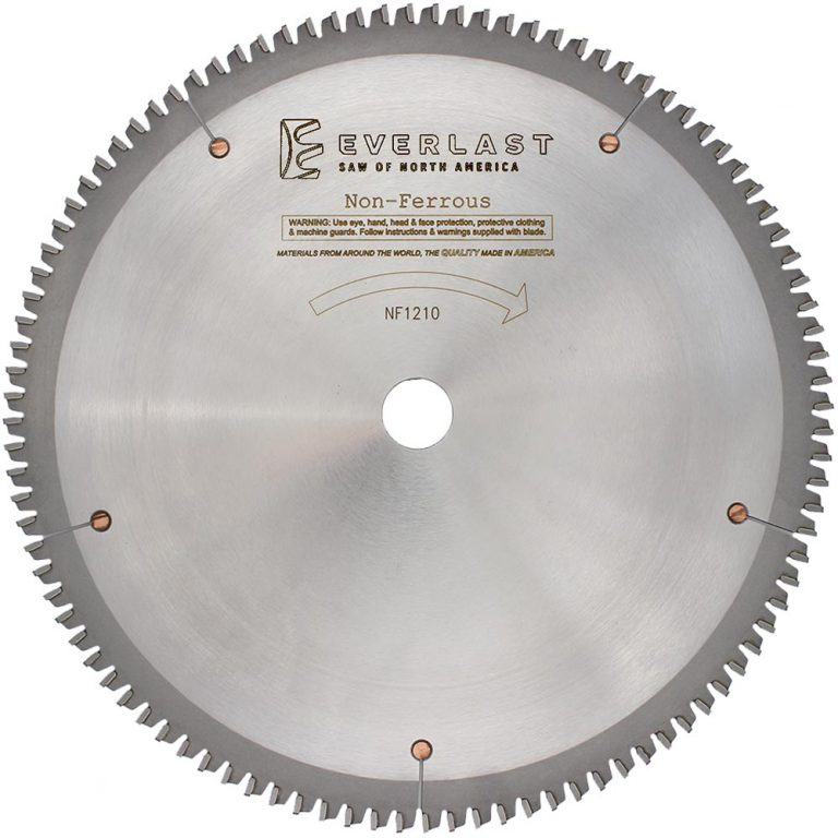 Non-Ferrous Metal Cutting Saw Blades - NF - Everlast Saw of North America