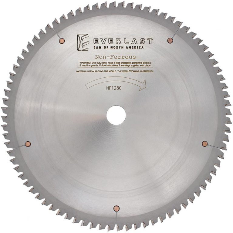 Non-Ferrous Metal Cutting Saw Blades - NF - Everlast Saw of North America