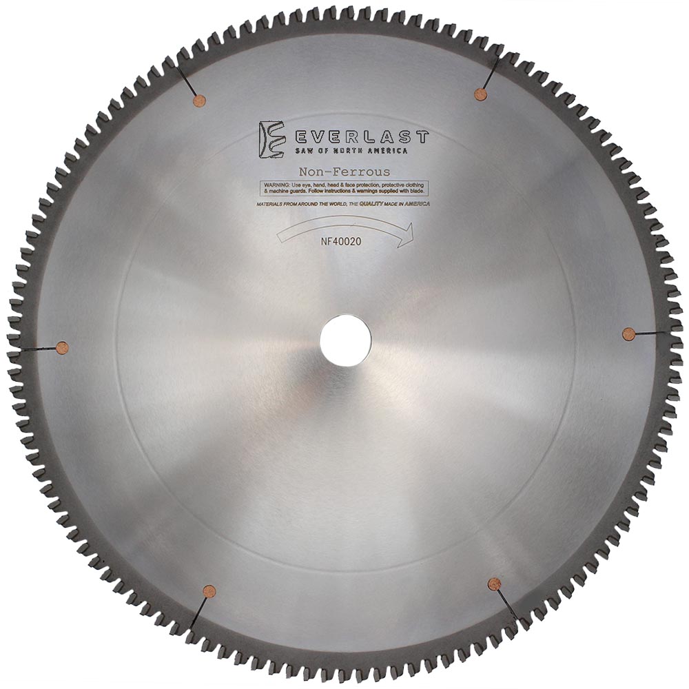 400mm Non Ferrous Metal Cutting Saw Blade Nf40020 Everlast Saw Of