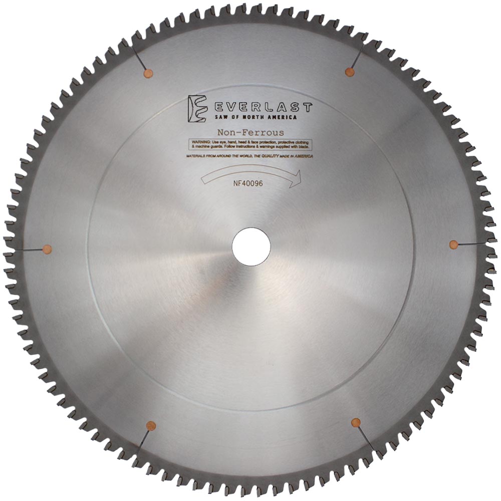 400mm Non Ferrous Metal Cutting Saw Blade Nf40096 Everlast Saw Of