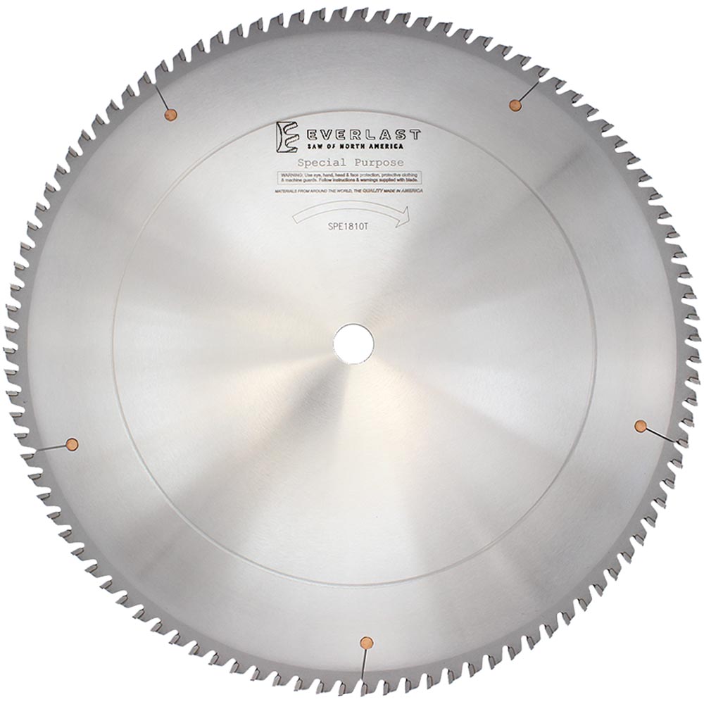 18″ Special Purpose Cut-Off Saw Blade - SPE1810A, SPE1810T - Everlast ...