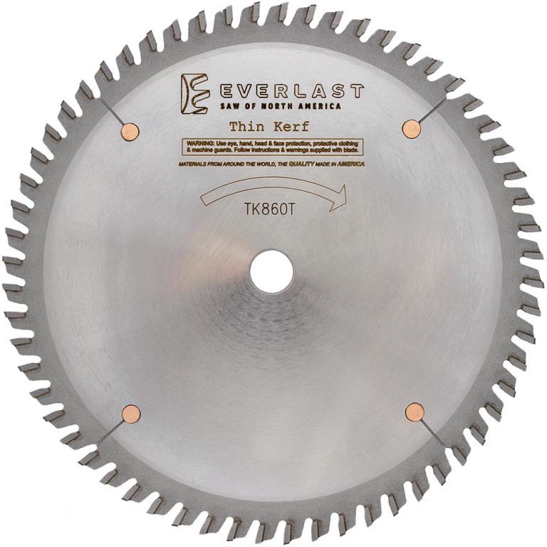 Thin Kerf Saw Blades - TK - Everlast Saw of North America